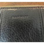 Hammitt  5 North Compact Wallet Black Pebbled‎ Leather Gunmetal Hardware Dust Bag Photo 5