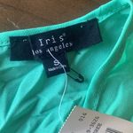 Iris  Los‎ Angeles Kelly green lace overlay crop top size S New With Tags Photo 2
