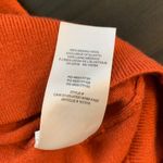 Babaton Merino Wool Crew Neck Sweater Burnt Orange Knit Top Women's Size S Photo 4