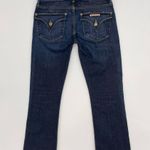 Hudson Jeans DIY Cropped Capri Women Size 24 Raw Hem Blue Dark Wash Beth Midrise Photo 1