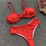 red knot bikini set Photo 1