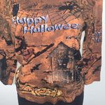 Jane Ashley  Halloween 3/4 sleeve woman shirt size LARGE sequins Photo 4