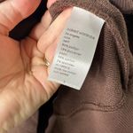 Naked Wardrobe  Full Zip The Zipped Up Hoodie Jacket Chocolate Brown Large NEW Photo 2