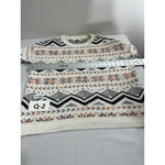 Womans Shop Wanna B Pullover Sweater XL Multicolor Long Sleeve Scoop Neck Photo 4