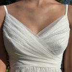 AQUA White Formal Tulle Midi Dress NWT size 0 Photo 6