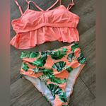 Amazon tropical print swimming set 🧡 Photo 7