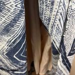 Anthropologie Akemi + Kin Riviera Halter Midi Dress Medium Aztec Print Boho Photo 9