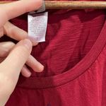 TechStyles Red Mount Rainer National Park Scoop Neck Tee Size L Photo 2