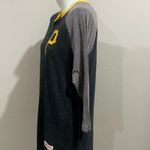 Mitchell & Ness  gray P 3/4  sleeve shirt Photo 4