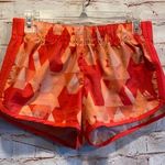 Adidas  running shorts lined orange elastic waist Photo 0