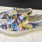 Vans Van Unisex Tropical Trees Slip on Sneakers shoes Size Wide M-7.5 W-9 SKU 6234 Photo 0