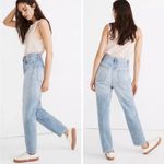 Madewell  The Mom Jean in Gilford Wash Ripped Edition Distressed Size 24 Normcore Photo 1