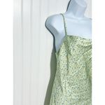 Princess Polly After Though Dainty Ditsy Green Floral Satin Mini Slip Dress 6 Photo 3