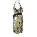 XOXO Vintage Y2K M Babydoll Dress Bow Stretch Empire Waist Floral Made In USA Photo 4