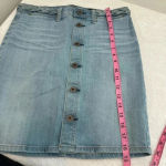 AG Adriano Goldschmied Adriano Goldschmied Button Front Denim‎ Skirt Photo 8