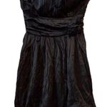 White House | Black Market  Women's Strapless Black Cocktail Dress S Photo 9