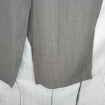 Eileen Fisher Linen Blend Wide Leg Cropped Pull-On Pants - Olive Green Size PS Photo 3