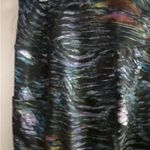 Nine West Womens Crop Capri Yoga Leggings XL 1X Print Black Purple Green NWT $70 Photo 2