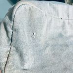 Urban Outfitters Yin & Yang Backpack Light Washed Distressed Denim Zip Unisex Photo 14