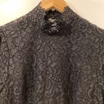 Fame and Partners Black lace romper, backless from  Photo 1