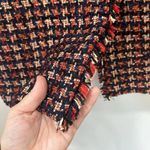 J. McLaughlin Womens Walden Jacket Small Tweed Metallic Houndstooth Outerwear NEW Photo 8