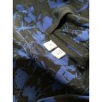 Derek Lam 10 Crosby  Lightweight Silk Black And Blue Floral Blazer Photo 4