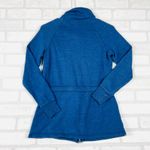 Aerie  Blue Full Zip Funnel Neck Tunic Sweatshirt‎ Jacket Womens XS/TP Photo 7