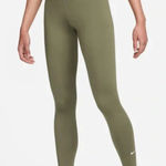 Nike Drifit Ankle Workout Leggings Olive Large Photo 0
