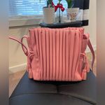 Fossil  Rayna Pleated Drawstring Bubblegum Pink Crossbody Bag Photo 10