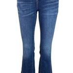 Banana Republic Blue Low Rise Boot Cut Medium Wash Stretch Ankle Denim Jeans 25 Photo 0