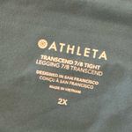 Athleta transcend 7/8 tight Blue Leggings Comfortable Stretchy Bottoms size 2x Photo 4