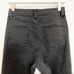 Girlish Denim High Rise Flare Distressed Jeans Faded Black Retro Western Size 29 Photo 6