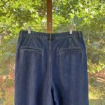 Ann Taylor LOFT Women's Pleated High Rise Wide Leg Trouser Jeans Size 14. NEW Photo 3