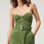 Nasty Gal  Twill Bandeau Mini Dress, BRAND NEW, Size 6, $88 Photo 0