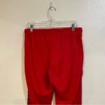 Victoria's Secret Pink Red Active Skinny Track Pant Sz M Size M Photo 5