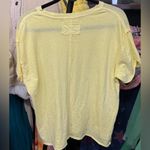 Free People NWT  We the Free Nina Tee - double butter yellow - XS *IR- mistagged* Photo 7