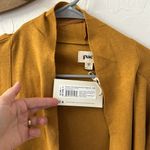 Pact  Mustard Yellow Chai Heather Brooklyn Cardigan XS NWT Photo 1