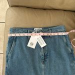 Derek Lam 10 Crosby Cotton High Rise Denim Maxi Skirt Photo 3