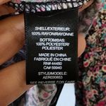 AFRM Nordstrom Floral Long Sleeve Bodysuit Black Multi XS NEW Photo 3