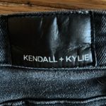 Kendall + Kylie the Icon high rise straight black denim 9/29 Photo 7