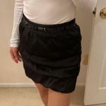 Satin tiered skirt. Xs Photo 8