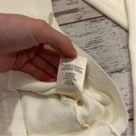 Wilfred  by Aritzia Cream Sweetheart Neckline Longsleeve Top Ribbed Size Medium Photo 6