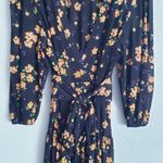 CAbi  Black Floral Debut 2 In 1 Dress / Kimono Photo 3