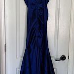 R & M Richards NWT  Formal Royal Blue Maxi Dress Prom Homecoming Sequins Beads Sz 6 Photo 6