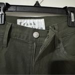 Frank & Eileen  Cork Straight Leg Jeans Olive Green Size 26 NWOT Photo 4