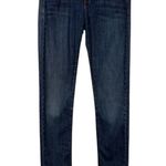 Juicy Couture  Skinny Straight Long Inseam Mid Rise Jeans Tall USA Made Stretch Photo 0