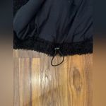 BDG teddy cropped hoodie black size small Photo 3