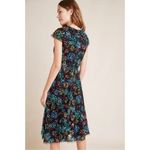 NWT Eva Franco Glenna Sequined Midi Dress festive cocktail black multicolor Size 12 Photo 1