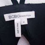 BCBGeneration Shimmer Burnout Sheer Strappy Jumpsuit Black Whimsigoth Witchy Photo 10