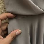 Lulus Lulu Gray Dress Gown Formal Wear Bridesmaid Prom S Photo 8